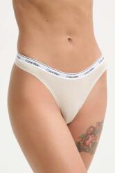 Calvin Klein Underwear tanga fekete, 000QD5043E - bézs S