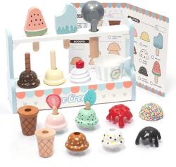 UMU Toys Set de joaca din lemn stand cu inghetata UMU Toys (UM_1336)