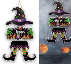 Fiestas Guirca Decorațiune suspendată - Happy Halloween vrăjitoare 55 cm