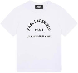 Karl Lagerfeld K T-Shirt Pentru copii Z30205 B 10p white (Z30205 B 10p white)