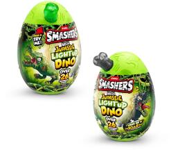 Smashers - Mega Ou surpriza cu peste 26 accesorii, Dino Jurassic Light-Up (74108) Figurina