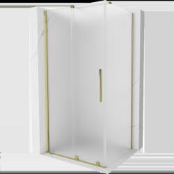 Mexen Velar плъзгаща се душ кабина 120 x 90 см, матирано стъкло, златисто - 871-120-090-31-50 (871-120-090-31-50)