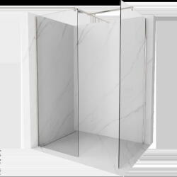 Mexen Kioto душ кабина Walk-in 180 x 100 см, прозрачно, матиран никел - 800-180-202-97-00-100 (800-180-202-97-00-100)