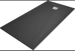 Mexen Stone+ Правоъгълно композитно поддушово корито 180 x 80 см, антрацит (44718018)