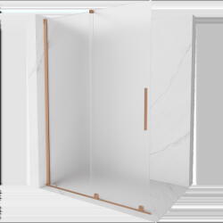 Mexen Velar плъзгаща се душ-преграда Walk-in 150 x 200 см, матирано 8 мм, матирана мед - 871-150-000-33-65 (871-150-000-33-65)