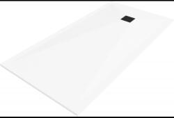 Mexen Stone+ правоъгълна композитна душ кабина 180 x 100 см, бяла, черен капак (44101018-B)