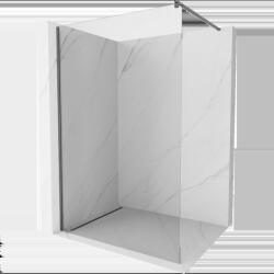 Mexen Kioto стена за душ Walk-in 90 x 200 cm, прозрачно 8 mm, gun metal - 800-090-101-95-00 (800-090-101-95-00)