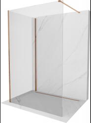 Mexen Kioto душ кабина тип "Walk-in" 100 x 80 см, прозрачно, розово злато - 800-100-212-60-00-080 (800-100-212-60-00-080)