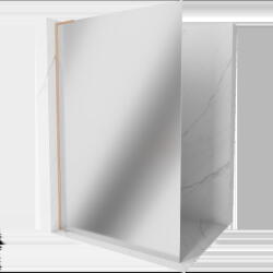 Mexen Kioto L душ-стена Walk-in 120 x 200 см, огледало, четкана мед - 800-120-103-65-50 (800-120-103-65-50)