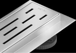 Mexen Flat 360° M01 въртящ се линеен сифон 60 см, inox - 1020060-40 (1020060-40)