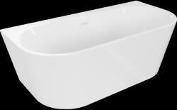Mexen Oval+ самостоятелна вана за монтаж 170 x 80 см, бяла, бял преливник (52681708000-20)