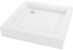 Mexen Rio квадратен поддушник 80 x 80 см, бял - 45108080 (45108080)