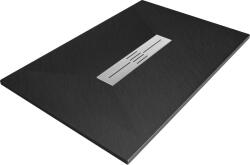 Mexen Toro правоъгълна душ кабина SMC 140 x 70 cm, черна - 43707014 (43707014)