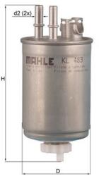 MAHLE filtru combustibil MAHLE KL 483 (KL 483) - automobilus
