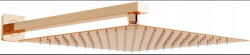 Mexen Slim дъждовна душ слушалка 25 x 25 см с душ рамо, розово злато - 79125112-60 (79125112-60)