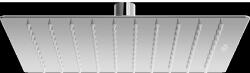 Mexen Slim дъждобран 25 x 25 см, хром - 79125-00 (79125-00)