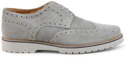 Duca Di Morrone Pantofi Oxford Bărbați Tancredi - Suede Gray Duca Di Morrone Gri 39