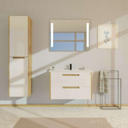 TMP cabinets GOLDY Fali Állószekrény - Fürdőszoba - 155x35 cm (00401050)