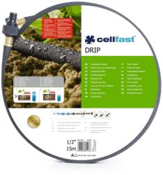 Cellfast Furtun de gradina, cu picurare, material poros, 1/2, 15 m, Cellfast (19-002)