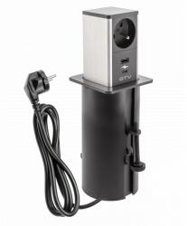 GTV 1 Plug + 2 USB 1,5 m (AE-GMW1FTOW-20)