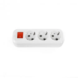 Videx 3 Plug Switch (LEDM TF BS316G W)