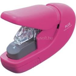 PLUS JAPAN kézi kapocsmentes pink tüző- és lyukasztógép (PLUS_JAPAN_31148) (PLUS_JAPAN_31148)