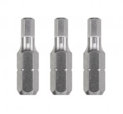 kwb INDUSTRIAL STEEL HEXAGON 2.5mm behajtó bit 25mm (3db) (49121402)