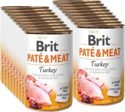 Brit PATE & MEAT TURKEY 18x400g