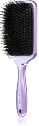 BrushArt Hair Boar bristle paddle hairbrush hajkefe vaddisznó sörtékkel Metallic Lilac