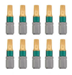 kwb TITAN TORX T30 torziós behajtó bit 25mm (10db) (49124270)