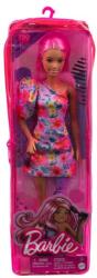 Mattel Papusa Barbie Fashionista Cu Par Roz Si Picior Protetic (MTFBR37_HBV21) - ookee