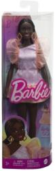 Mattel Papusa Barbie Fashionista Afro-americana Cu Rochie Peach (MTFBR37_HRH14) - ookee Papusa Barbie
