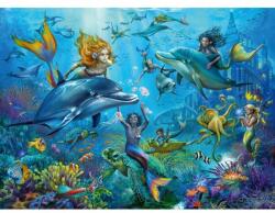 Ravensburger Puzzle sirene si delfini 100 piese (RVSPC00864) Puzzle