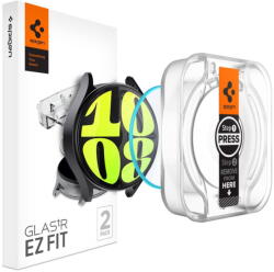 Spigen Folie pentru Samsung Galaxy Watch7 44mm (set 2) - Spigen Glas. TR EZ FIT - Clear (KF2335413)
