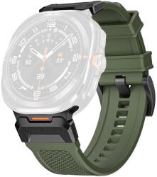 Techsuit Curea pentru Samsung Galaxy Watch Ultra 47mm - Techsuit Watchband (W068) - Green / Black (KF2338442)