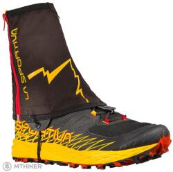 La Sportiva Winter Running Gaiter cipőhuzatok, fekete/sárga (S)