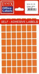 Tanex Etichete autoadezive albe, 12 x 17 mm, 560 buc/set, Tanex (TX-OFC-106)