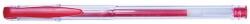 Office Products Pix transparent cu gel, varf 0.7mm, Office Products - rosu (OF-17025211-04) - forit