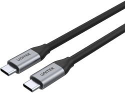 Unitek C14082ABK Cablu USB 1 m USB 3.2 Gen 2 (3.1 Gen 2) USB C Negru (C14082ABK)