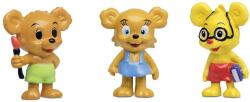 Micki Pippi Set figurine Pippi - Bamse, Brum, Nalle-Maja și Teddy (6400380) Figurina