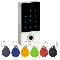 CONTROL KIT-CON-FP1 érintőgombos kültéri ujjlenyomatolvasós RFID kódzár - digitalko