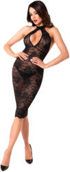 Noir Handmade F338 Nocturne Midi Dress XXL