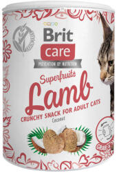  Brit BRIT CARE Cat Snack Superfruits bárány 100g