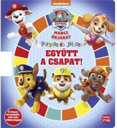 Móra Könyvkiadó Mancs Őrjárat: Pörgess és játssz! - Együtt a csapat (MO4894) - jatekbolt