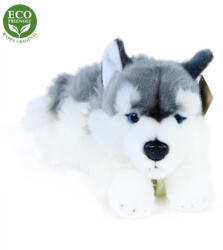 Rappa Câine husky de pluș Rappa culcat 30 cm ECO-FRIENDLY (198975)