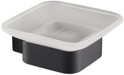 AREZZO design Mono szappantartó, matt fekete AR-120021B (AR-120021B) - szaniteronline