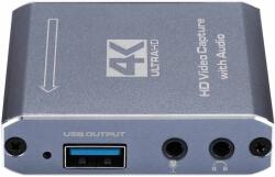 Thunder Germany HVC-102, Video Capture, Digitalizáló kártya, USB 3.0 + hangkimenet