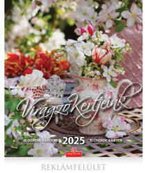 CSG 2025 Virágzó kertjeink 30x34cm falinaptár (FN 094) - haztartasibolt