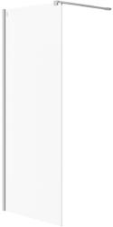 Cersanit Mille zuhanykabin fal walk-in 80 cm króm fényes/átlátszó üveg S161-005 (S161005)