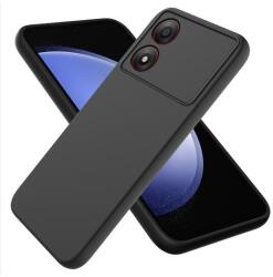 case-6648188872 ZTE Blade A34 Fekete fekete TPU szilikon hátlap tok (case-6648188872)